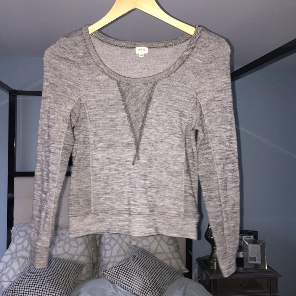 EUC Wilfred XS fancy sweater crew neck Scoop V